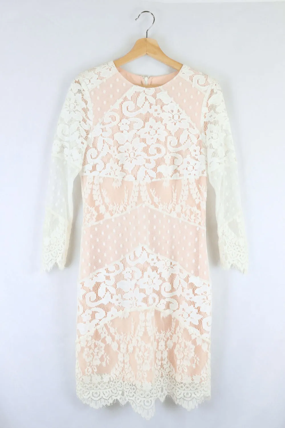 Alannah Hill White Lace Dress 12