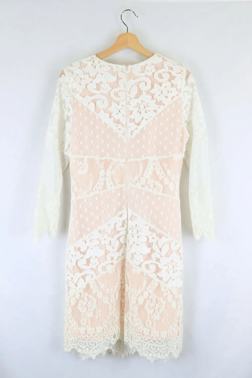 Alannah Hill White Lace Dress 12