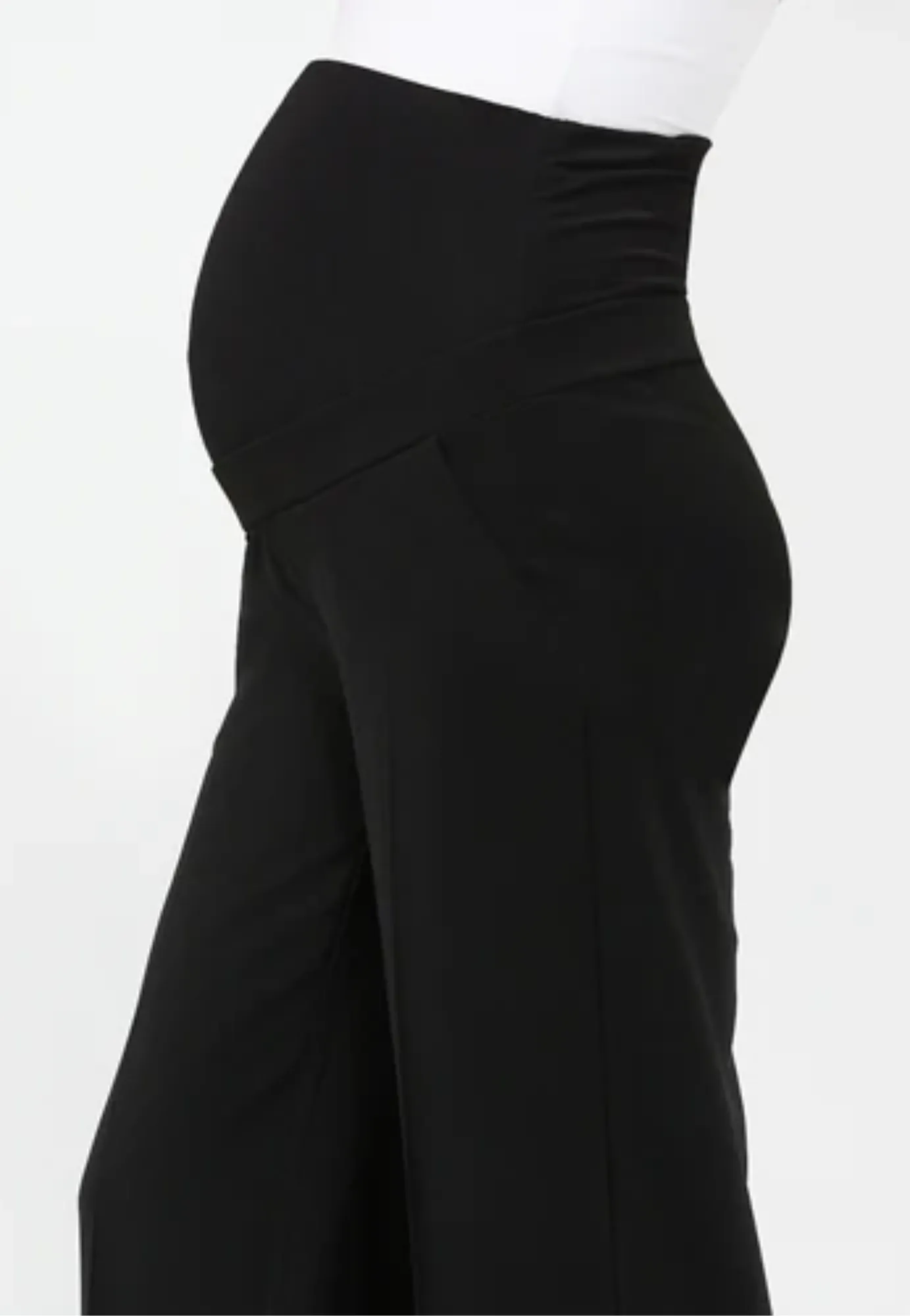 Alexa Wide Leg Pant Black