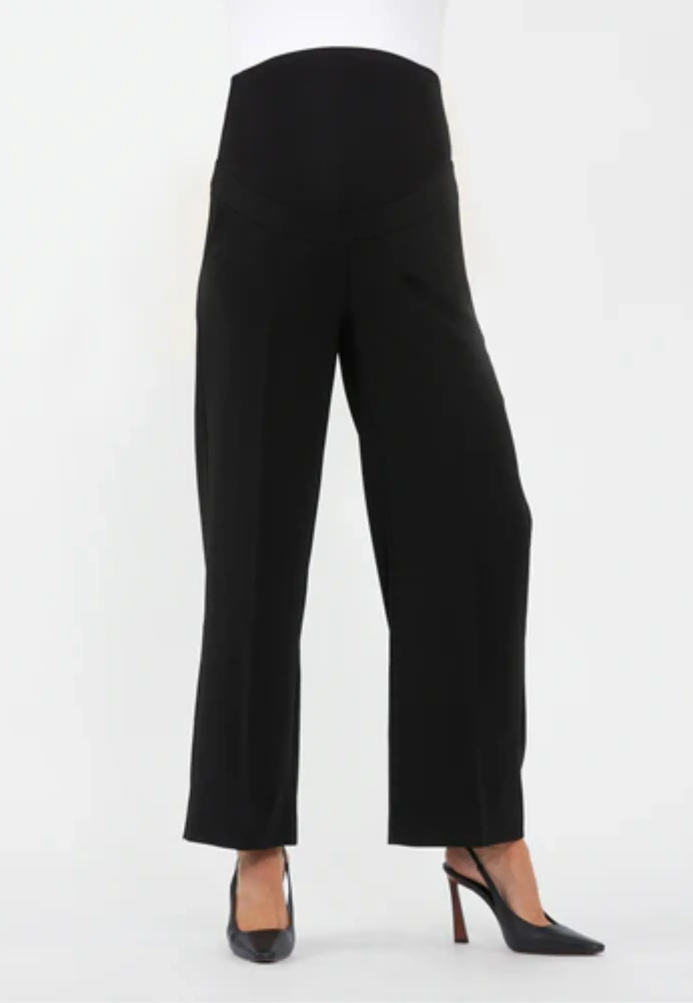 Alexa Wide Leg Pant Black