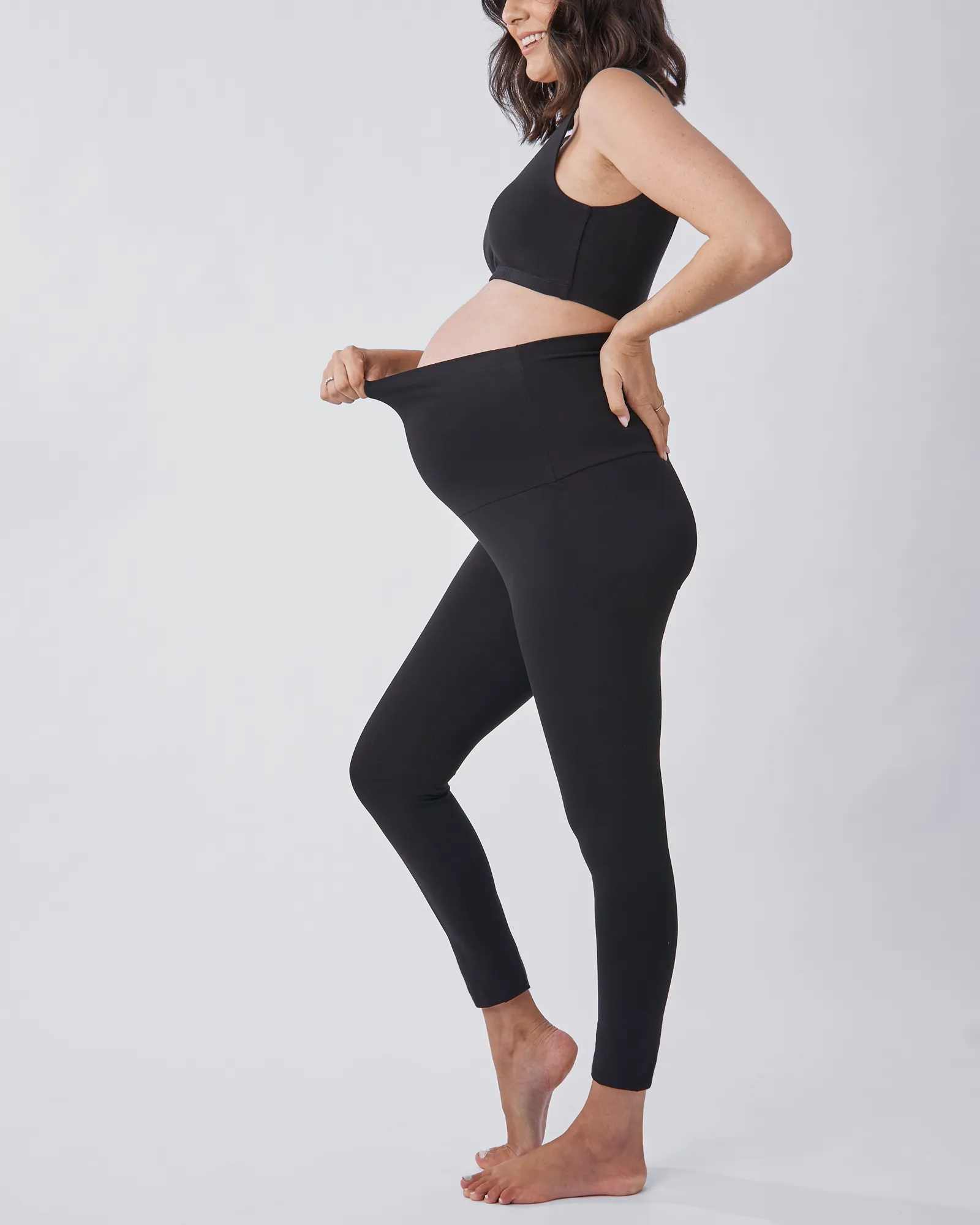 Basic Cotton Maternity Leggings