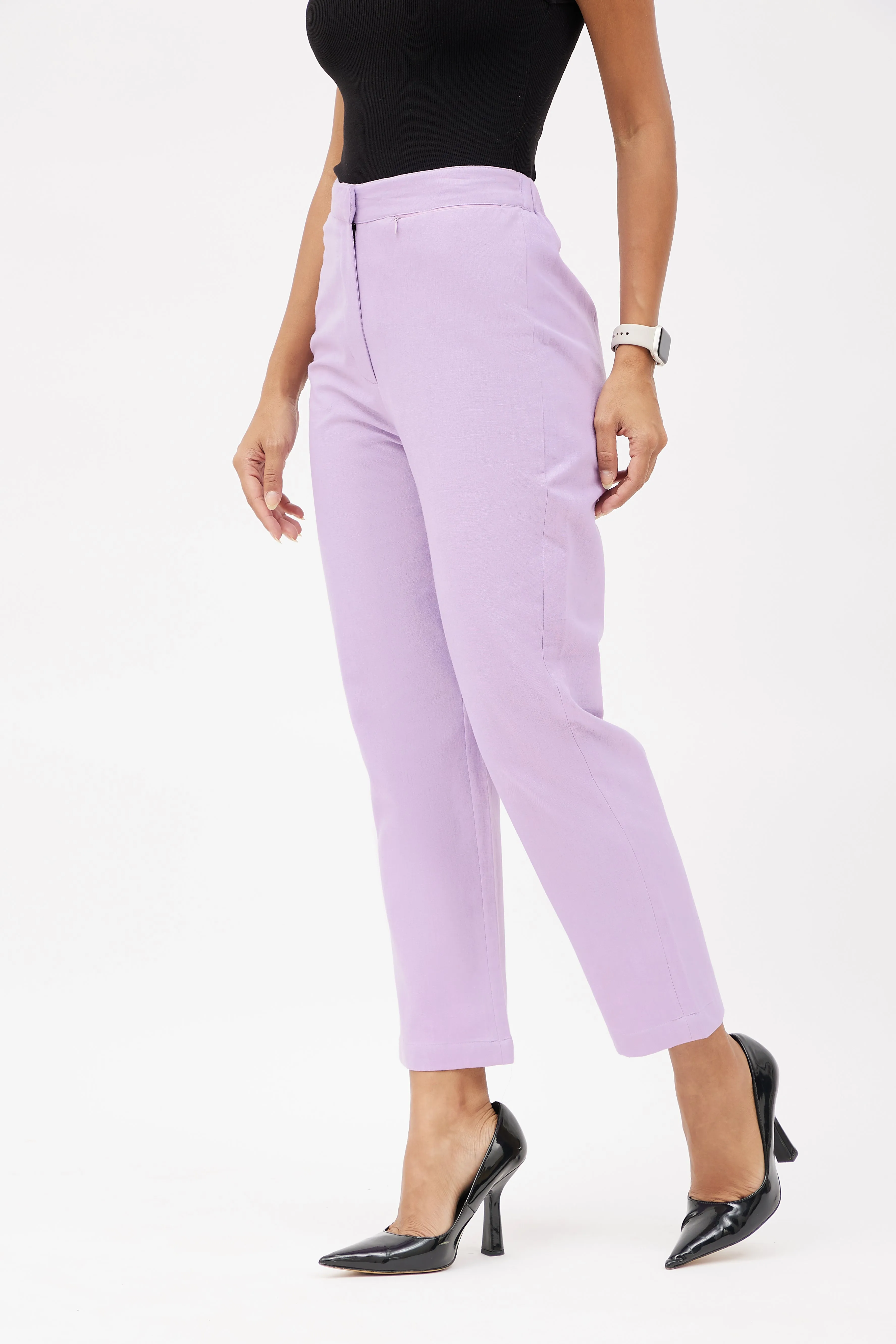 Classic Work Blazer & Trouser Set - Lilac