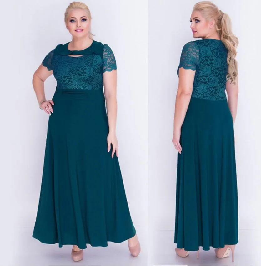 Emerald Green Plus Size Maternity Dress