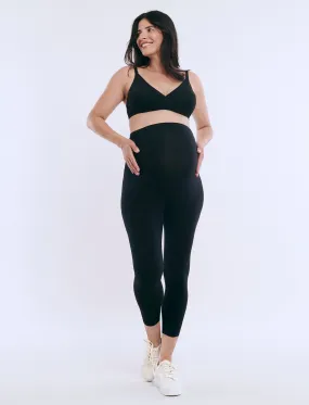 Essential Stretch Secret Fit Belly® Maternity Crop Leggings