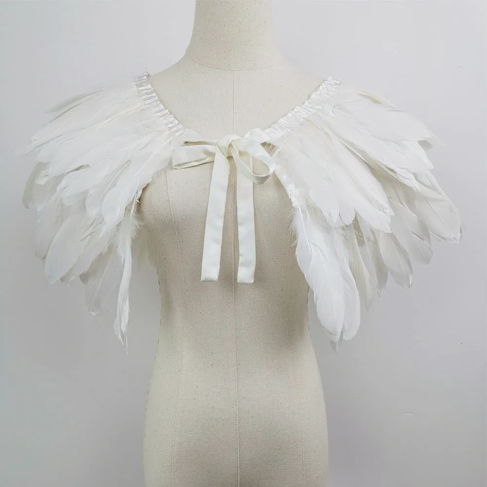 Freda Feather Cape