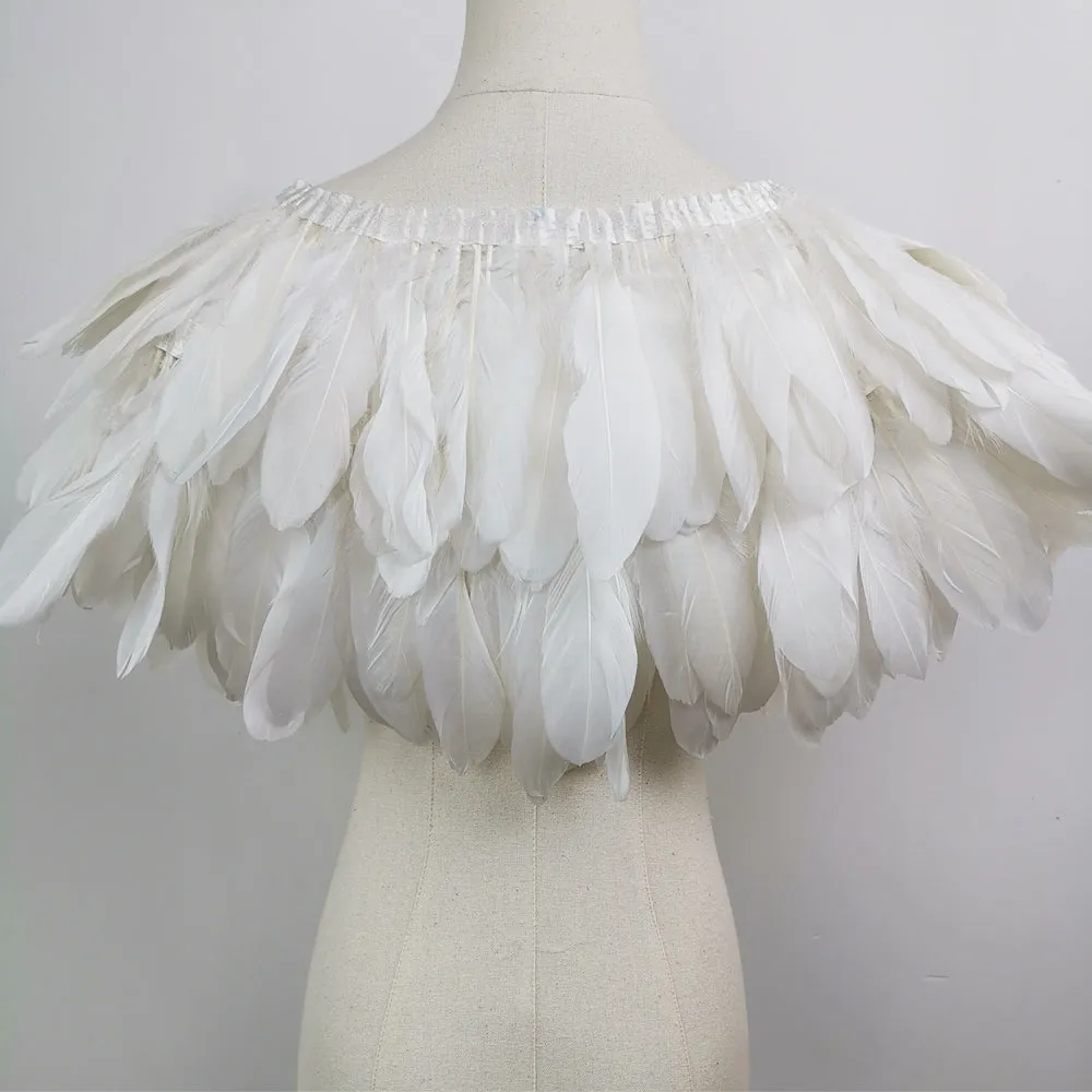 Freda Feather Cape