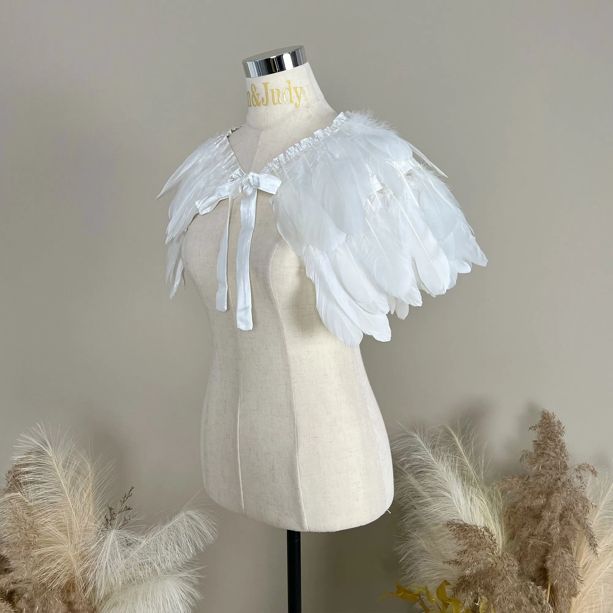 Freda Feather Cape