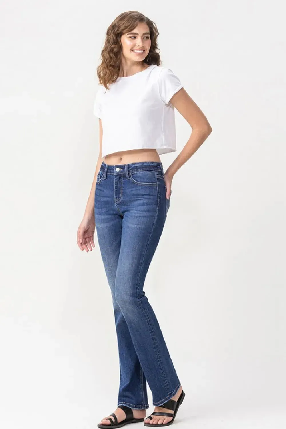 Full Size Rebecca Midrise Bootcut Jeans