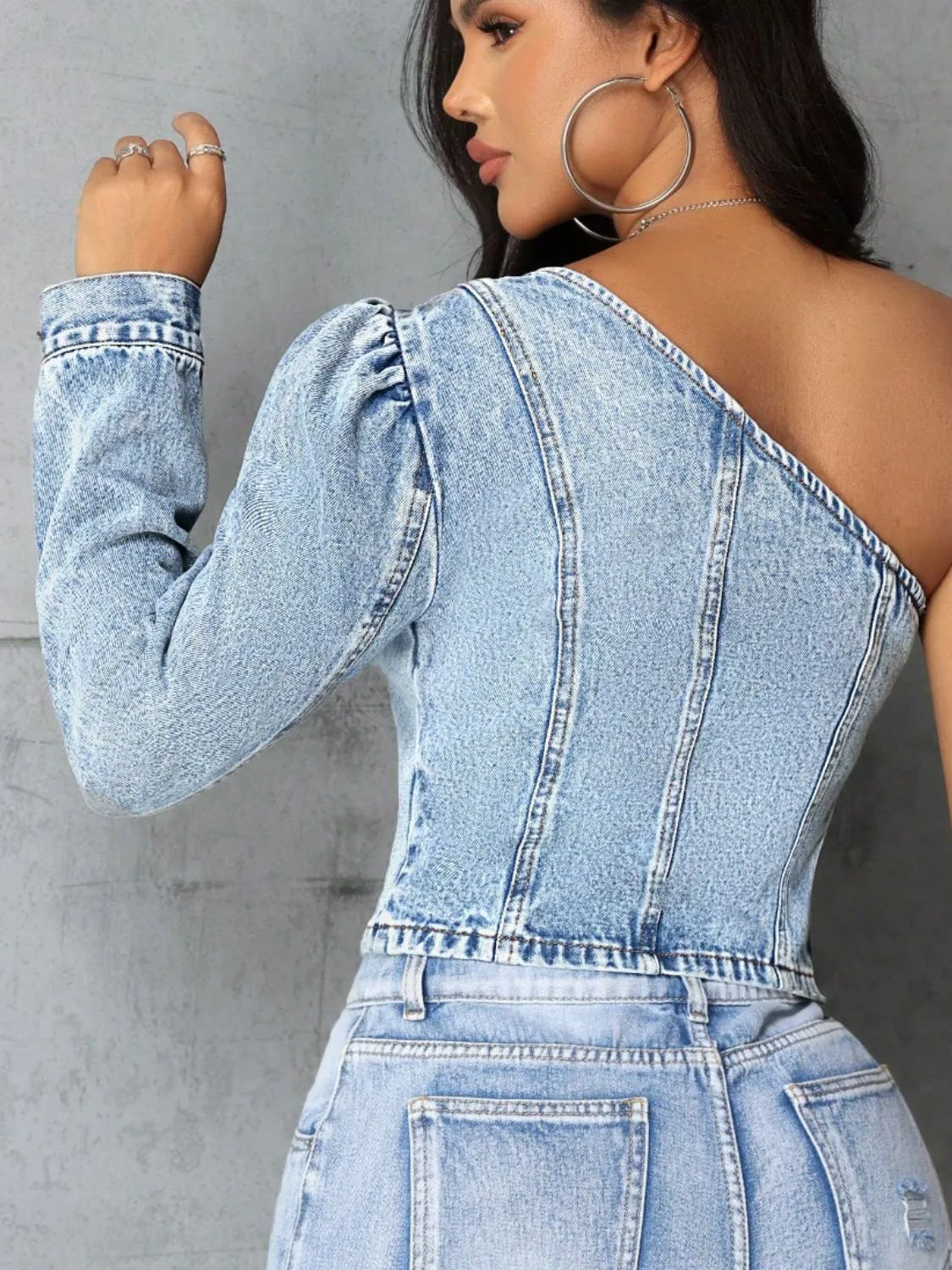 Just BE. Coline  Denim Top