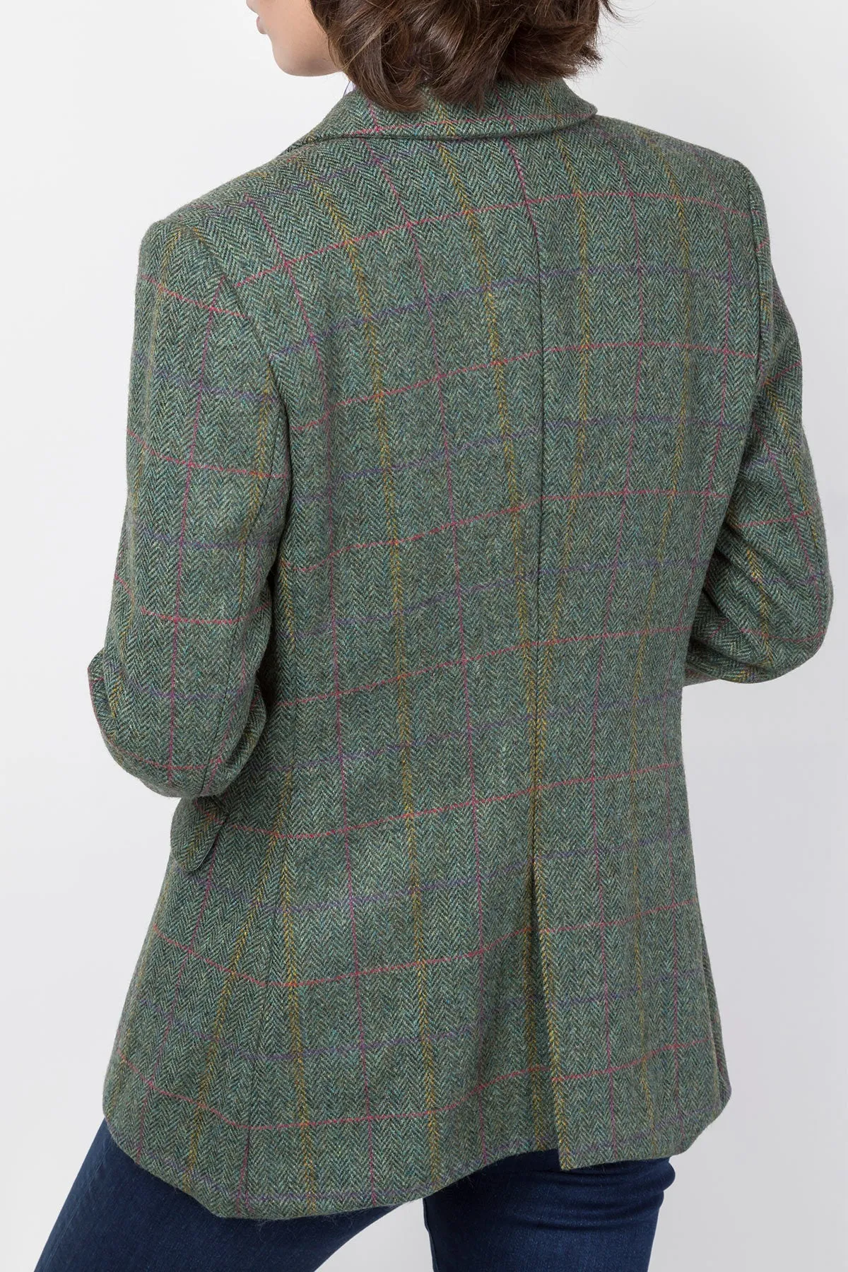 Ladies Long Tweed Blazer