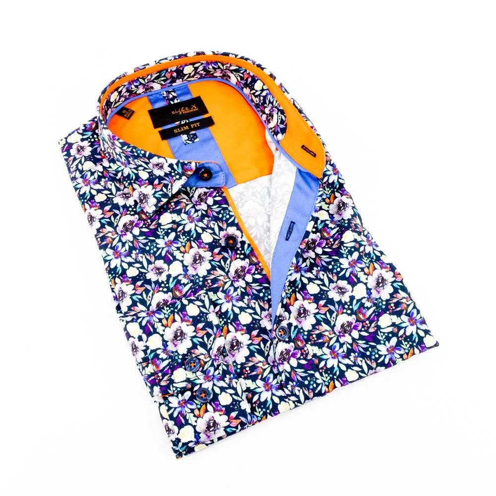 Morning in San Juan Button Up Men's Shirt - XXL