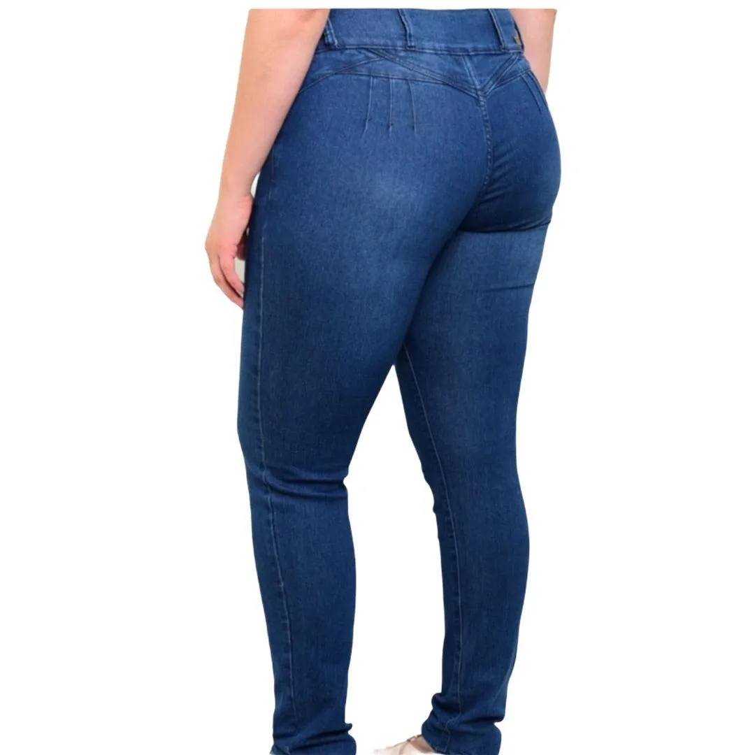 Plus Size Dark Skinny Jeans