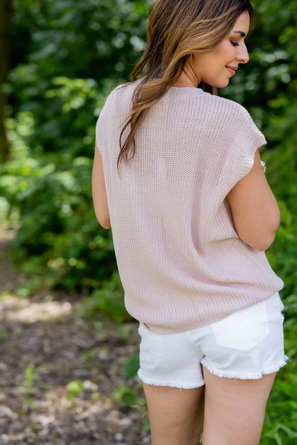 Pocket Accented Knit Tee