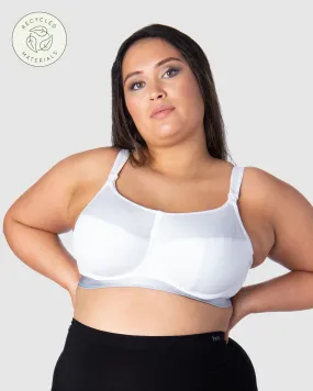 REACTIVATE WHITE NURSING BRA - FLEXI UNDERWIRE