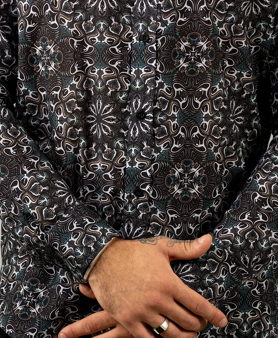 SOL - Seed Of Life - "Lotusika" LS Premium Button Up