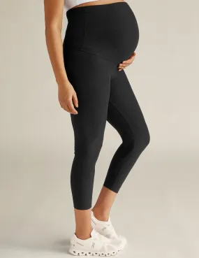 Spacedye Love The Bump Capri Maternity Legging