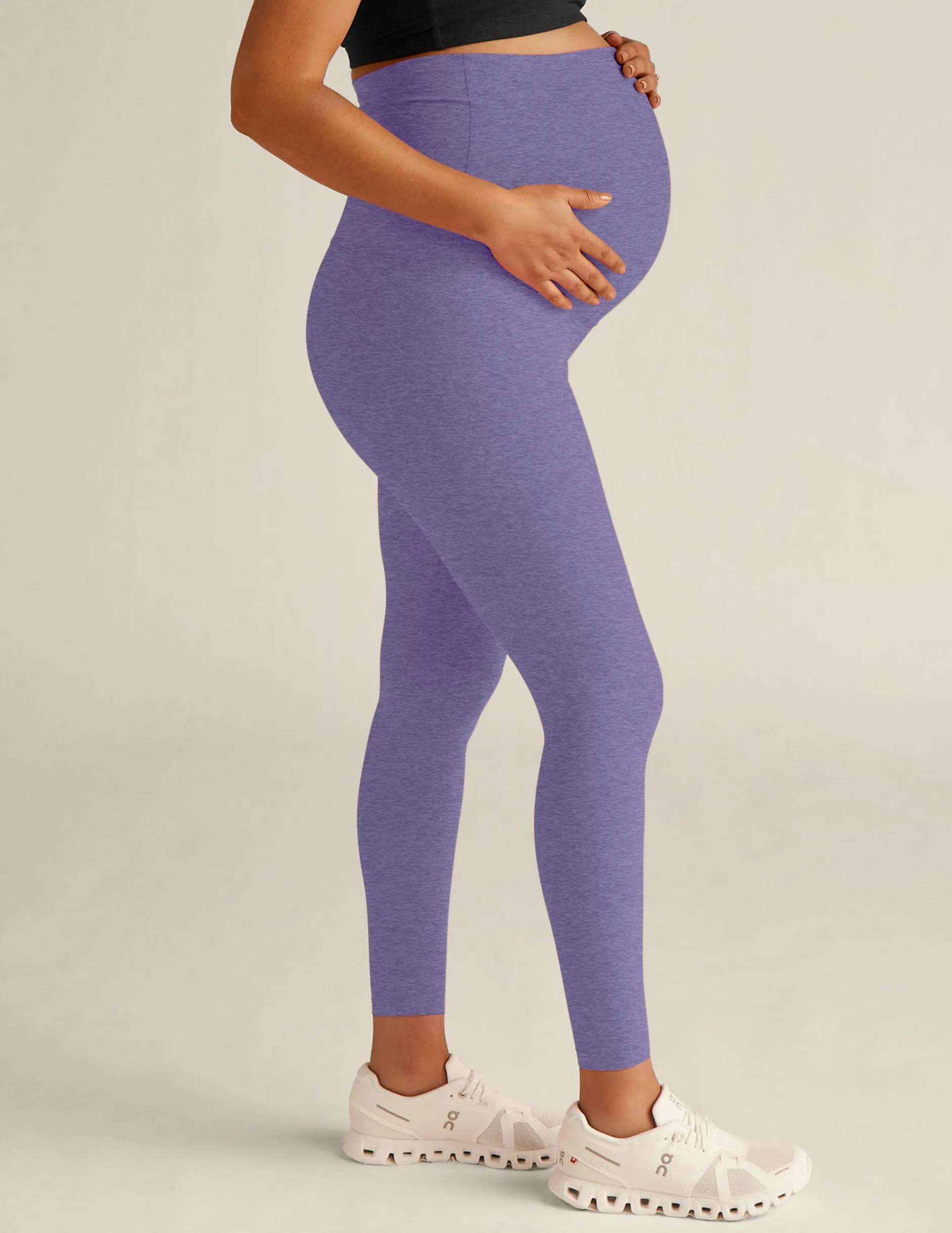 Spacedye Love the Bump Midi Maternity Legging