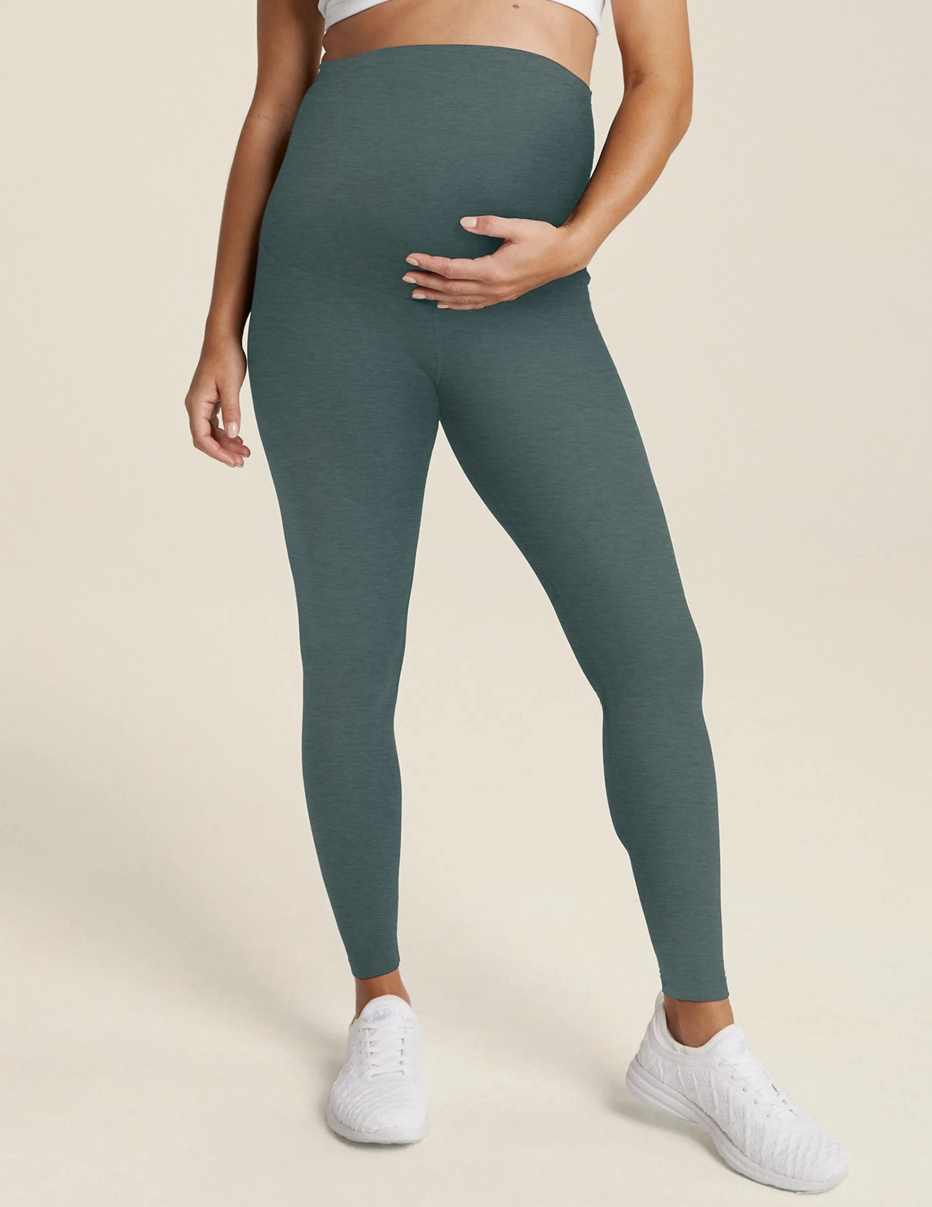 Spacedye Love the Bump Midi Maternity Legging