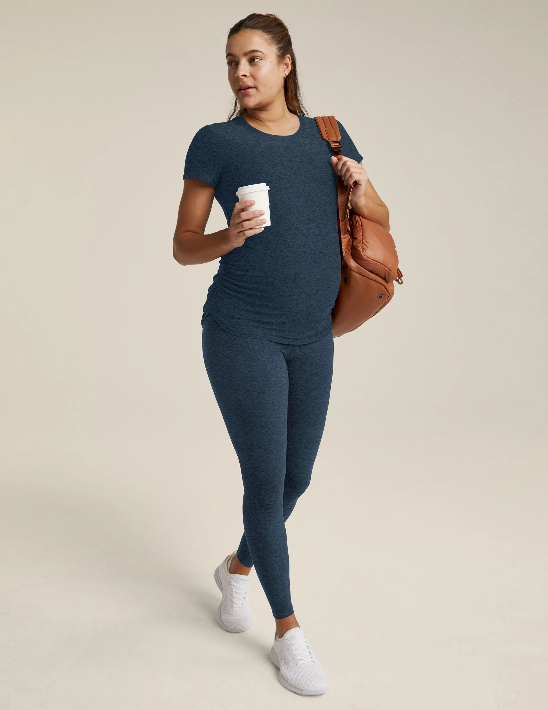 Spacedye Love the Bump Midi Maternity Legging