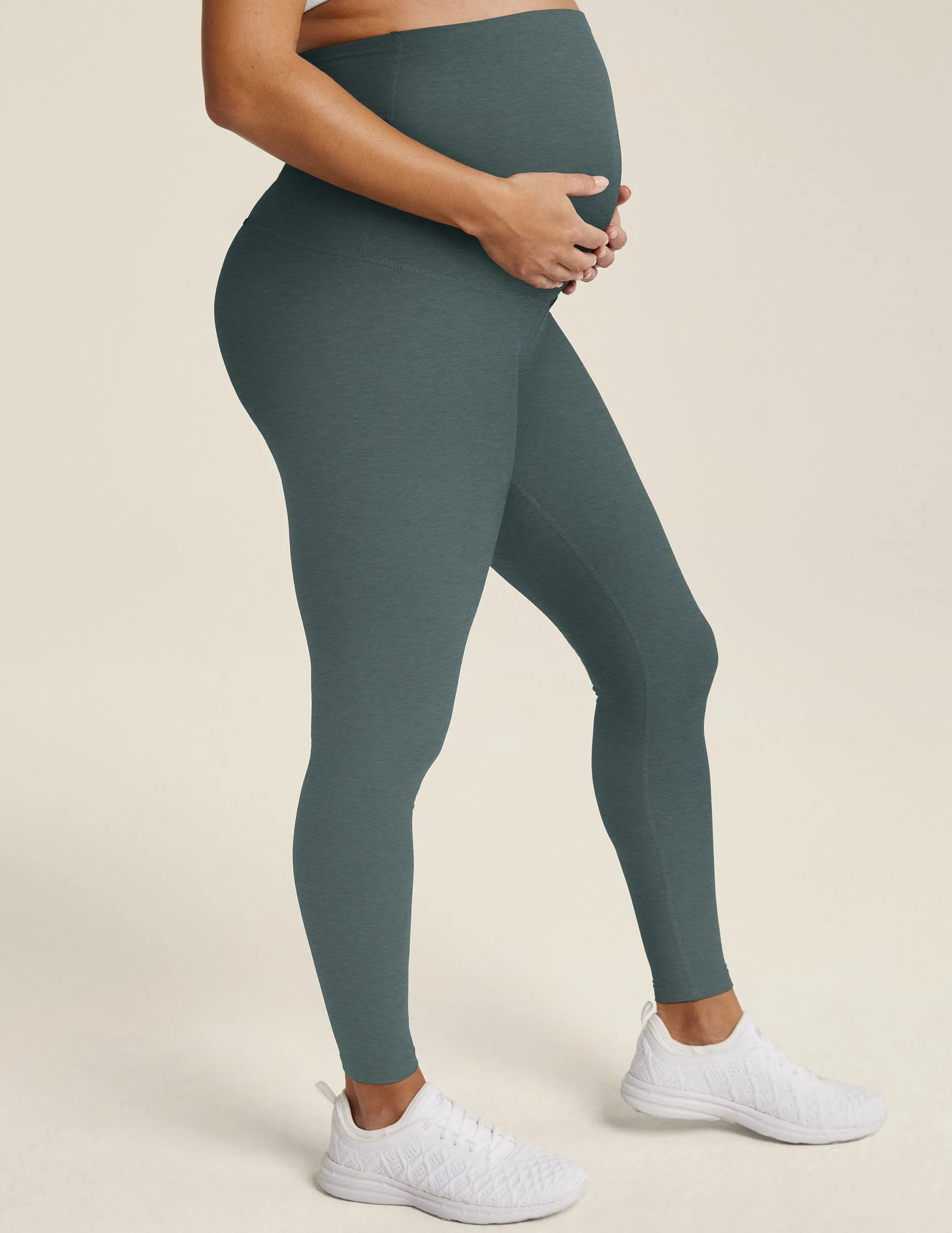 Spacedye Love the Bump Midi Maternity Legging