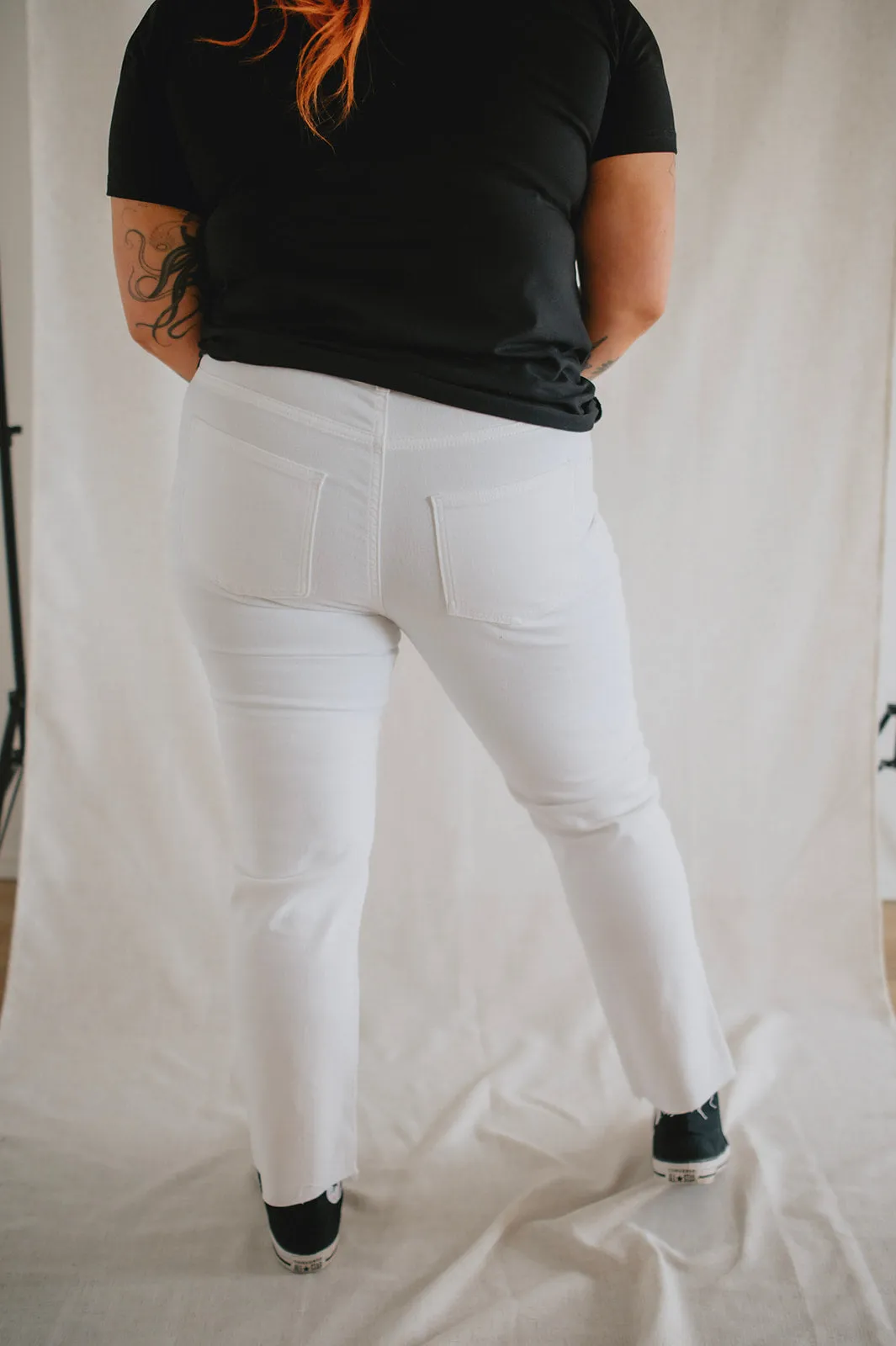 The Denver High Rise Straight Leg Denim by Lola Jeans - PLUS