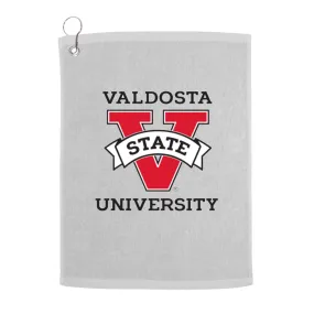 Valdosta State University VSU Blazers Golf Towel With Logo and Text