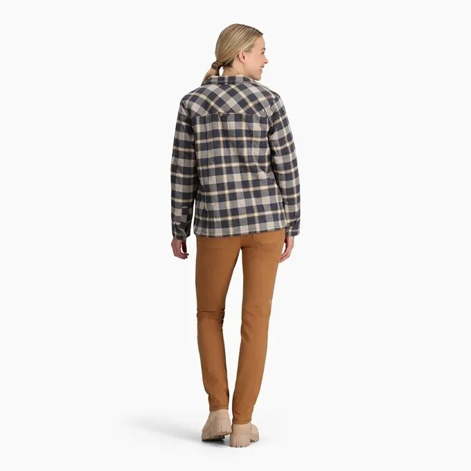 Women's Snowcap Lined Flannel Shirt