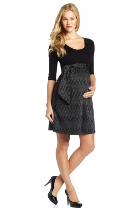 Zig Zag Maternity Dress Maternal America